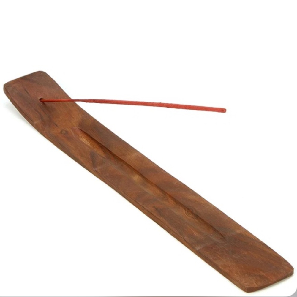 2/$20 Birkan wood Incense Stick  holder 16” long